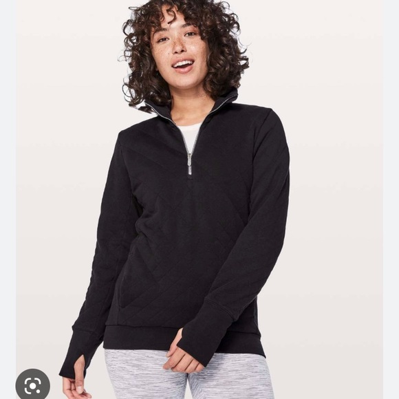 Lululemon “forever warm” quilted sweatshirt - Picture 1 of 11